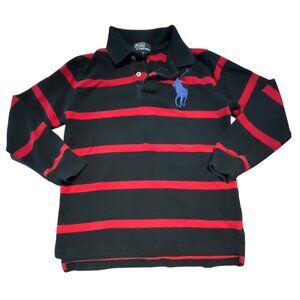 Ralph Lauren Big Pony Boys Polo shirt Long Sleeve Size 7